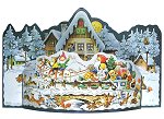 3D Christmas Village<br> Korsch Advent Calendar